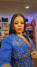 Load and play video in Gallery viewer, Denim jeans 2piece set
