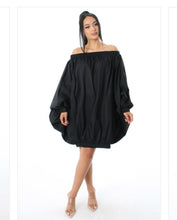 Load image into Gallery viewer, oversized off shoulder fashion dress

