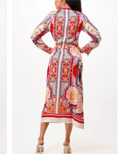 Load image into Gallery viewer, silk wrap dress
